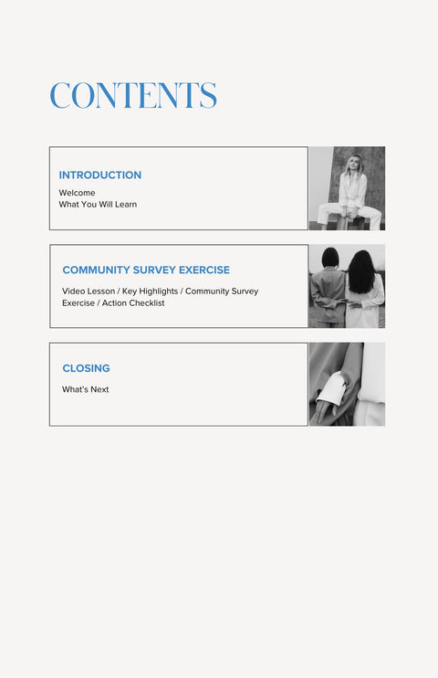 Challenge: How To Create An Effective Community Survey